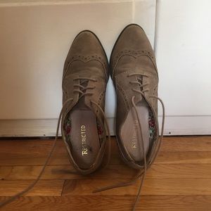 Tan Oxfords